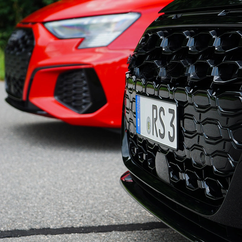 mag it! V3 carbon  - Der kleinste & sicherste Magnetkennzeichenhalter mit TÜV-Gutachten! 2er Set für ein Auto