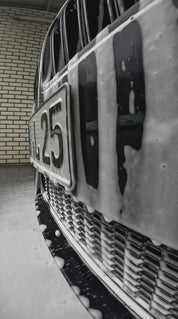 mag it! V3 carbon  - Der kleinste & sicherste Magnetkennzeichenhalter mit TÜV-Gutachten! 2er Set für ein Auto